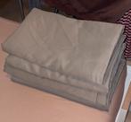 4x bruin gordijn 100% verduisterend, Ophalen of Verzenden, Bruin, 100 tot 150 cm, 200 cm of meer