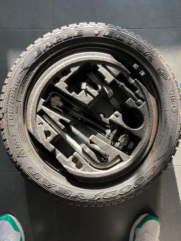 Reservewiel VW Golf 7 - 205/55/R16 All Season + Krikset, Auto-onderdelen, Banden en Velgen, Banden en Velgen, All Season, 16 inch