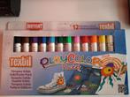 Voor een middagje knutselen: Textielverf en canvas tasje, Ophalen of Verzenden, Gebruikt, Materiaal