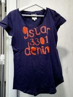 t-shirt G-star ( maat s ), Blauw, Ophalen of Verzenden, Zo goed als nieuw, Korte mouw
