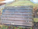 Tuinpoort ijzeren frame, Tuin en Terras, Ophalen, Hout, Minder dan 3 meter, 1 tot 2 meter