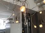 Hanglamp kroonluchter NL Design 12 lampjes harco loor, Huis en Inrichting, Lampen | Hanglampen, Ophalen, Gebruikt, Glas, 50 tot 75 cm