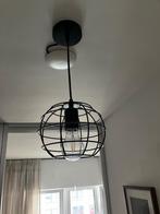 Hanglamp zwart draad, Ophalen of Verzenden, Zo goed als nieuw, Metaal, Minder dan 50 cm