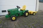 kinder traptractor john deere met aanhangwagen, Kinderen en Baby's, Speelgoed | Buiten | Voertuigen en Loopfietsen, Ophalen, Gebruikt