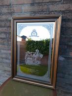 Relcame spiegel oranjeboom bier brocante vintage mancave, Ophalen, Reclamebord