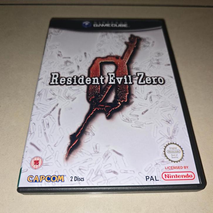Resident Evil Zero GameCube GC Game Case, Spelcomputers en Games, Games | Nintendo GameCube, Zo goed als nieuw, Avontuur en Actie