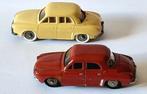 2x Renault Dauphine -Dinky Toys 24e & JEP, Verzenden, Gebruikt, Auto, Dinky Toys