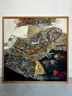 Modern olieverfschilderij Fitrajaya Nusananta, Antiek en Kunst, Ophalen of Verzenden
