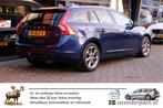 Volvo V60 2.0 D4 163 pk 5-cilinder Ocean Race, Leer, Xenon,, Auto's, Voorwielaandrijving, Euro 5, Gebruikt, Blauw