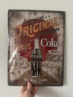 Retro Metalen Borden - Coca Cola & Burger, Antiek en Kunst, Ophalen