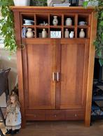 Massief kersenhouten kast (in de olie), Huis en Inrichting, Kasten | Dressoirs, Ophalen, Gebruikt, 100 tot 150 cm, Kersenhout