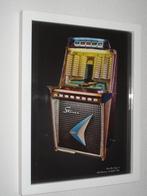 Jukebox Rock Ola Tempo 2  in Lijst   43 x 33 cm, Ophalen of Verzenden, Zo goed als nieuw, 1950 tot 1960, Rock Ola