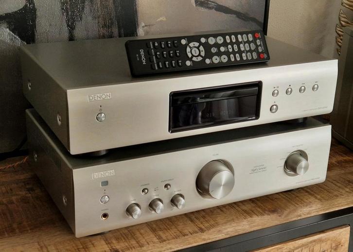 Denon AE stereo setje met afstandbediening, Audio, Tv en Foto, Stereo-sets, Denon, Ophalen of Verzenden