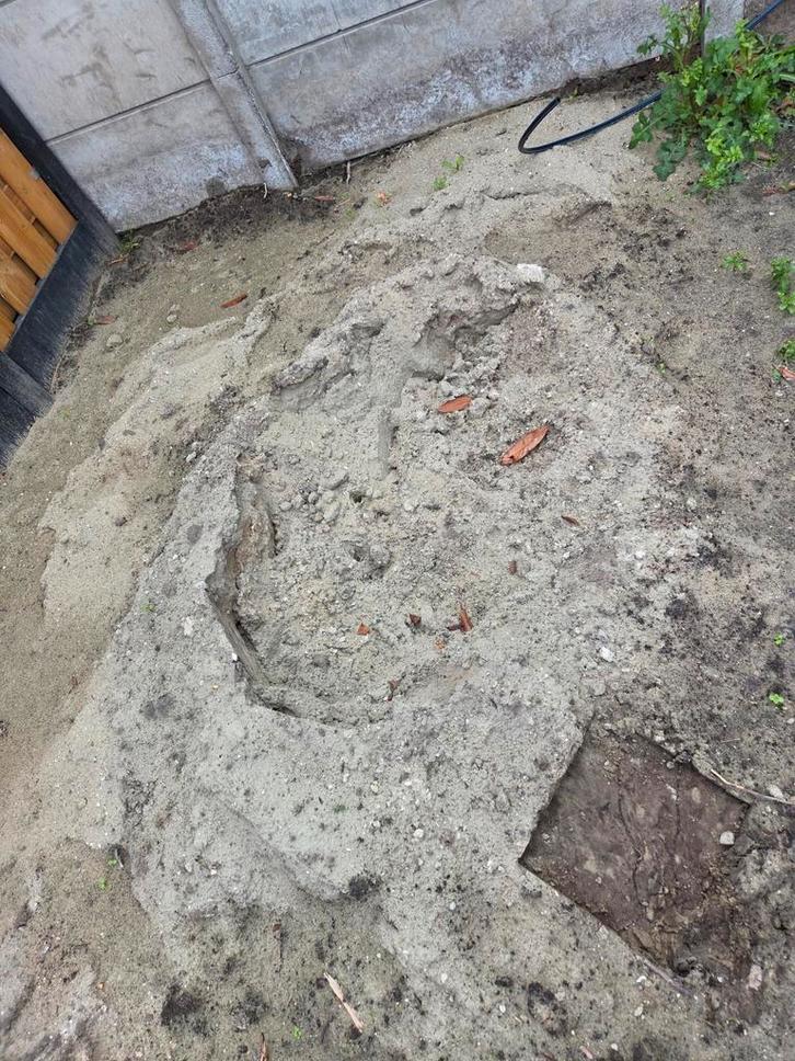 Schoon geel/wit ophoogzand, Tuin en Terras, Zand, Gebruikt, Ophoogzand, Ophalen of Verzenden