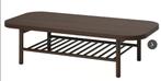 LISTERBY Koffietafel/Coffee table, dark brown beech veneer, Huis en Inrichting, Tafels | Salontafels, Ophalen, 100 tot 150 cm