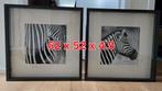 Zeer mooie zebra schilderijen met diepte!, Antiek en Kunst, Kunst | Schilderijen | Modern, Ophalen of Verzenden