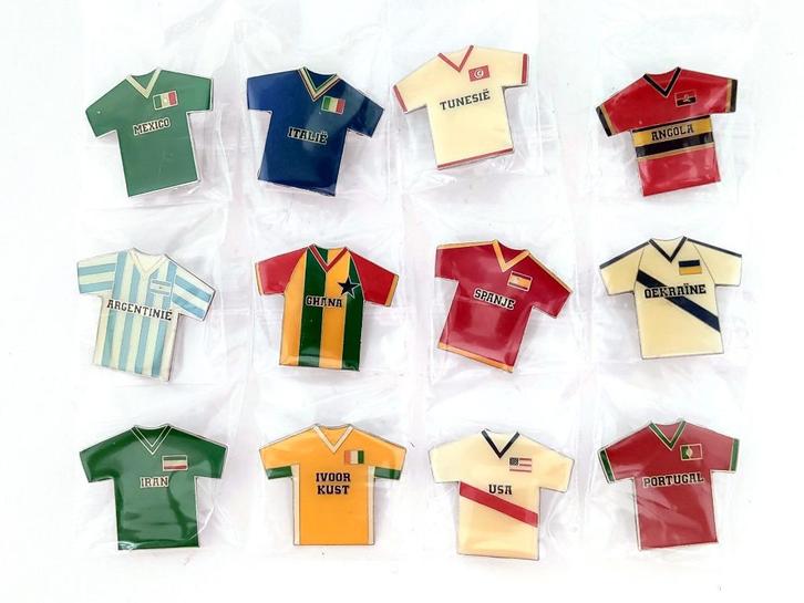 voetbal speldjes WK 2006, Verzamelen, Speldjes, Pins en Buttons, Gebruikt, Speldje of Pin, Sport, Verzenden