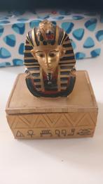 Egyptisch (sieradendoosje) met farao, Verzamelen, Beelden en Beeldjes, Ophalen of Verzenden