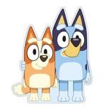 Bluey Knuffel Kussen - Bluey en Bingo, Ophalen of Verzenden, Nieuw, Kleed of Kussen