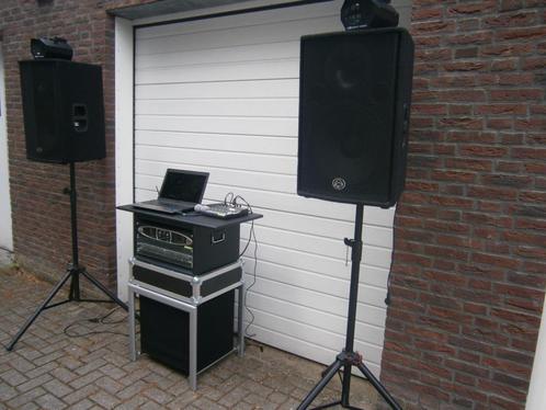 geluid huren - geluidset - DJ-set te huur / huren EUR50, Muziek en Instrumenten, Dj-sets en Draaitafels, Zo goed als nieuw, Dj-set
