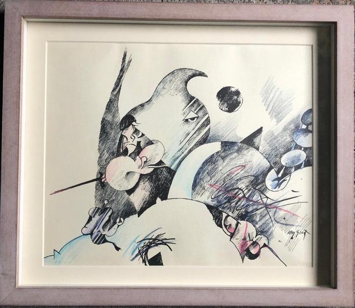 Pierre van Soest (1930 - 2001) Limburgse Amsterdammer, Antiek en Kunst, Kunst | Schilderijen | Abstract, Ophalen