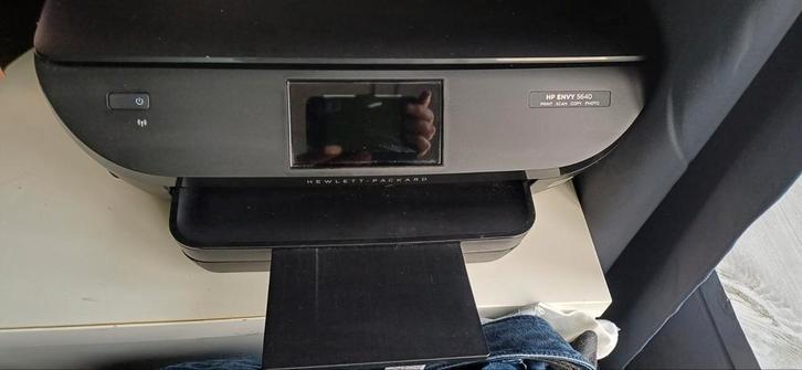 HP Envy 5640 All-in-One Printer, Computers en Software, Printers, Gebruikt, All-in-one, Inkjetprinter, Kleur printen, Kopieren