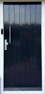 Buitendeur (voordeur) met SKG*** 3-punt sluiting, Gebruikt, 80 tot 100 cm, Buitendeur, 200 tot 215 cm