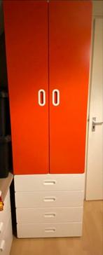 Gratis kledingkast met deuren en lades, Huis en Inrichting, Kasten | Kledingkasten, Ophalen, Kunststof, Gebruikt, 50 tot 100 cm