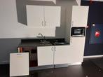 Keukenblok, Ophalen, Zo goed als nieuw, Wit, Enkelwandige keuken