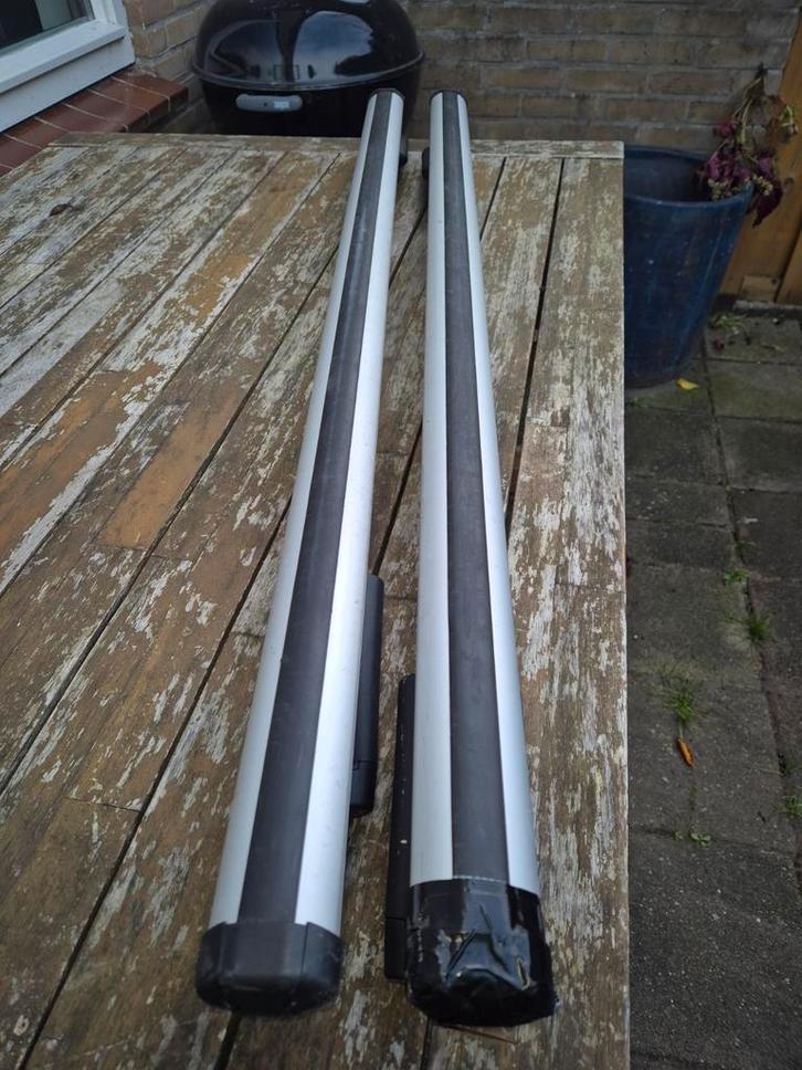 Dakdragers voor auto met dakrails, Auto diversen, Dakdragers, Zo goed als nieuw, Ophalen