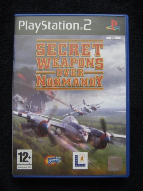 PS2 - Secret Weapons over Normandy - Playstation 2, Spelcomputers en Games, Games | Sony PlayStation 2, Zo goed als nieuw, Racen en Vliegen