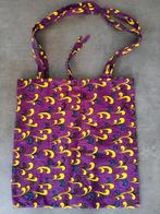 Shopper | Tote Bag | Afrikaanse stof, Ophalen of Verzenden, Nieuw, Paars, Shopper