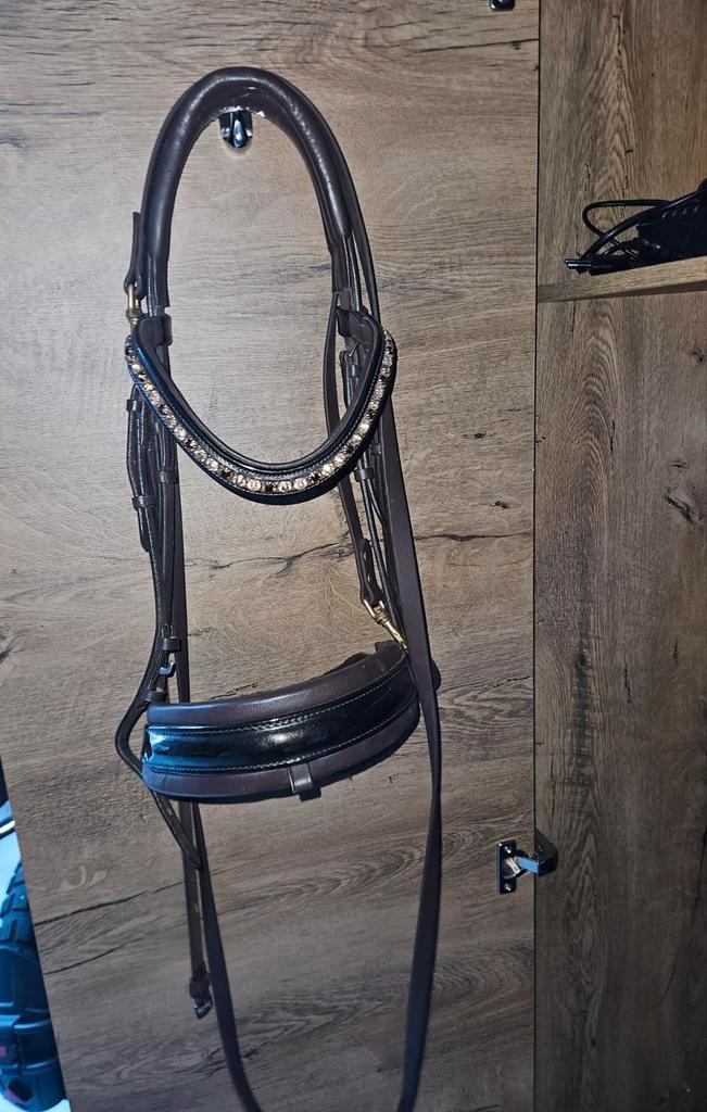 Tess hoofdstel, Dieren en Toebehoren, Paarden en Pony's | Hoofdstellen en Tuigage, Zo goed als nieuw, Overige soorten, Ophalen