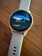 Garmin Venu Rose Gold/Light Sand 40mm, Sieraden, Tassen en Uiterlijk, Smartwatches, Ophalen, Garmin, Waterdicht, Android