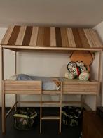 Handgemaakte hoogslaper, boomhut bed. Slapen en spelen in 1, Ophalen, Hoogslaper, Eenpersoons, 210 cm