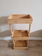 Houten Etagère met 3 Lagen, Ophalen, Zo goed als nieuw