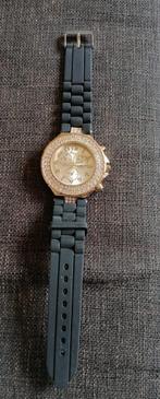 Horloge dames met steentjes, bling bling, oversized, Overige merken, Staal, Staal, Nieuw