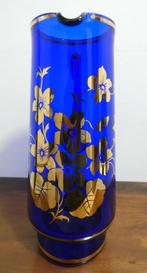 blauw glazen (water) karaf [1590], Antiek en Kunst, Antiek | Glas en Kristal, Ophalen