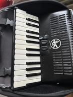 Accordeon Hohner Bravo II 48, Ophalen, Hohner, Met riemen, 48-bas