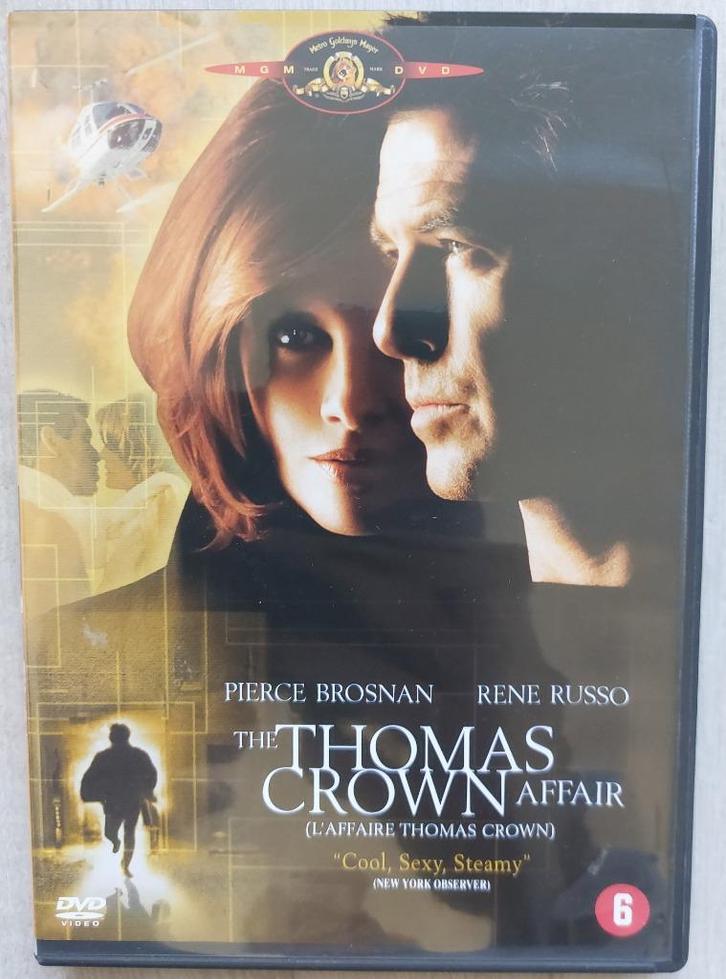 DVD The Thomas Crown Affair (1999), Cd's en Dvd's, Dvd's | Thrillers en Misdaad, Zo goed als nieuw, Maffia en Misdaad, Vanaf 6 jaar