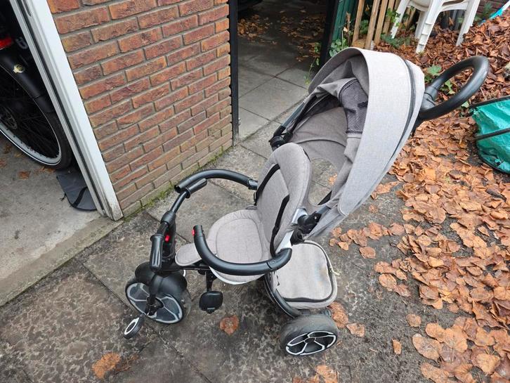 Qplay Driewieler Prime 4 in 1 - Grijs, Kinderen en Baby's, Buggy's, Gebruikt, Ophalen of Verzenden