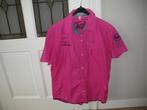 heel leuk roze overhemd korte mouw mt large merk twinlife, Ophalen of Verzenden, Zo goed als nieuw, Roze, Halswijdte 41/42 (L)