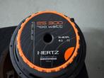 Hertz ES300 subwoofer in kist 12 inch 700 Watt, Auto diversen, Autospeakers, Ophalen, Zo goed als nieuw