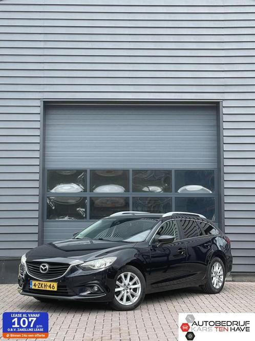 Mazda 6 Sportbreak 2.2D Skylease+, Auto's, Mazda, Bedrijf, Te koop, 6 sportbreak, ABS, Airbags, Airconditioning, Alarm, Bluetooth