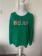 Groene trui met tekst ‘atelier’ van 10Feet, Verzenden, 10 Feet, Zo goed als nieuw, Maat 36 (S)