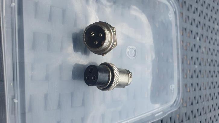 Microfoonplug 3 pins CB radio, Telecommunicatie, Zenders en Ontvangers, Nieuw, Zender en Ontvanger, Ophalen of Verzenden