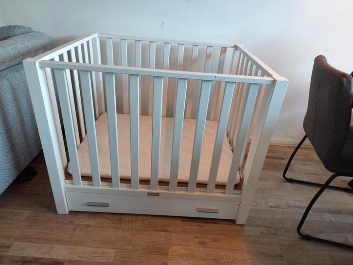 Bopita Box 80x100 + Matras & Hoezen, Kinderen en Baby's, Boxen, Gebruikt, In hoogte verstelbaar, Lade, Ophalen