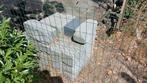 Restpartij betonblokken/ stapelblokken 15x15x60, Ophalen, Gebruikt, Beton, Klinkers