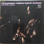 Cannonball Adderley - In person - jazz vinyl, Ophalen of Verzenden, 1980 tot heden, Gebruikt, Jazz