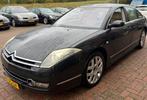 Citroën C6 2.7 Hdif V6 AUT 2007 Zwart, Auto's, 221 €/maand, Beige, C6, Zwart